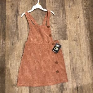 Art Class corduroy Jumper Dress